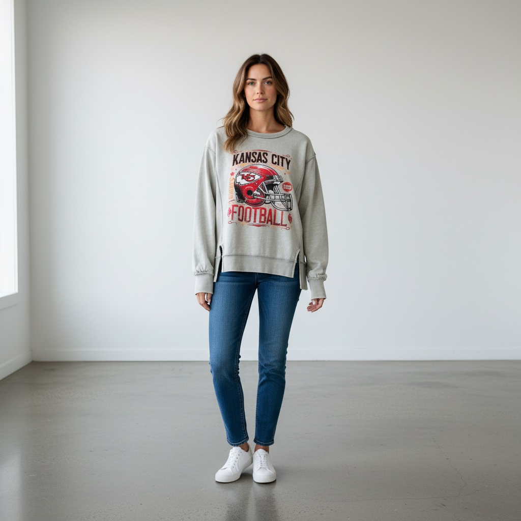 Kansas City Football Graphic Sweatshirt